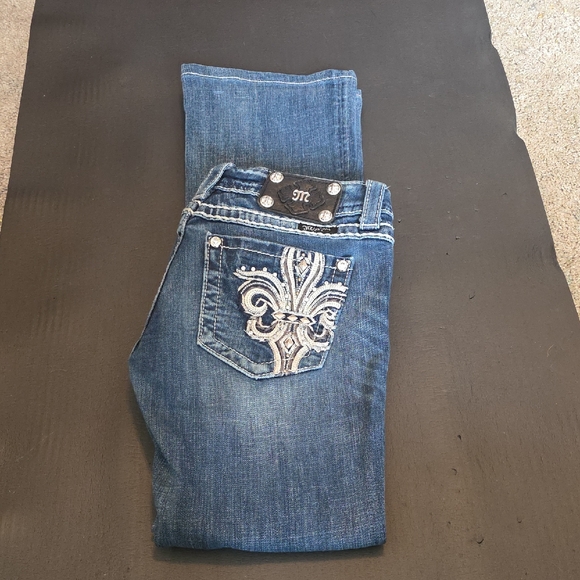 Miss Me Denim - Miss Me Blue Embellished Bootcut Jeans